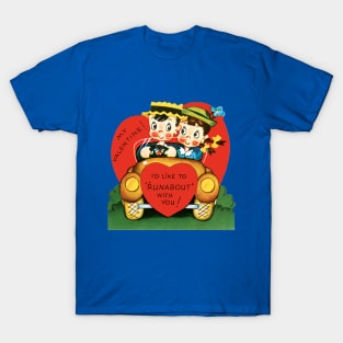 Retro Valentine's Day Heart T-Shirt